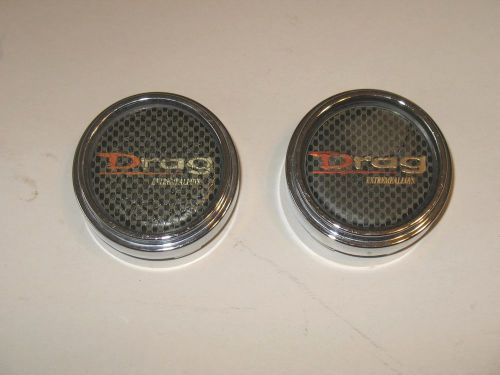 Drag wheel caps, two, 2057k66d