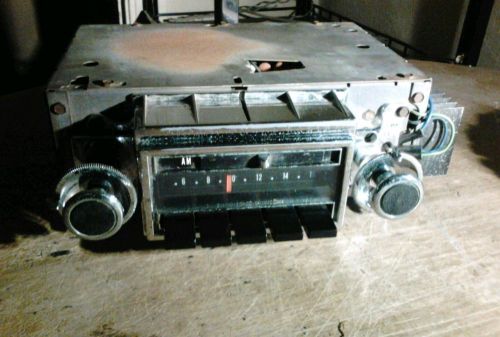 1971 buick gs455 orig am-fm radio #14afp1 serial #1004476 from my &#039;71 gran sport