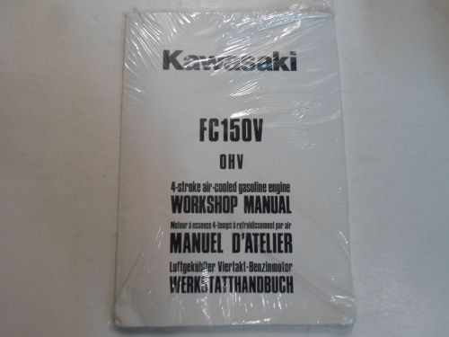 Kawasaki fc150v ohv 4 stroke air cooled gasoline engine workshop manual new oem