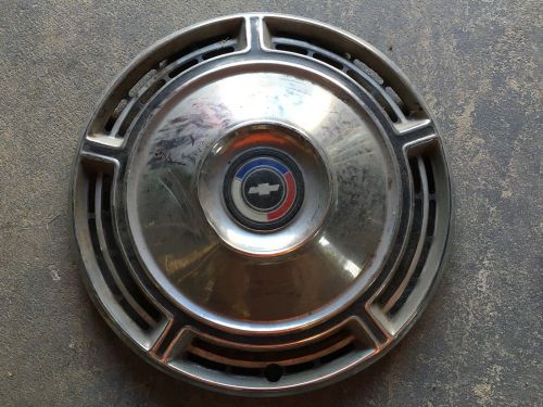 Vintage chevrolet hubcap