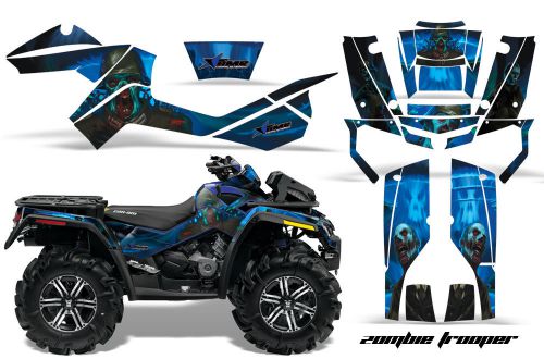 Canam outlander xmr graphic kit 500/800 amr decal atv sticker part zombie yl