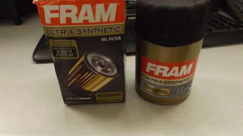 Fram ultra synthetic oil filter - top of the line - fram&#039;s best filters xg3600