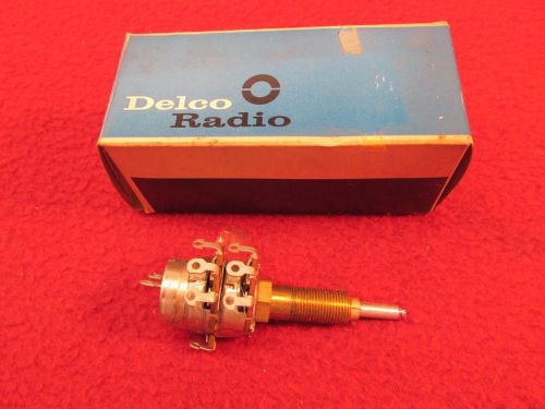 Nos 1963 63 chevy ii nova radio volume control tuner switch delco # 1221980