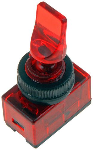 Electrical switches - toggle - duck bill - glow - red - 20 amp - dorman# 85960