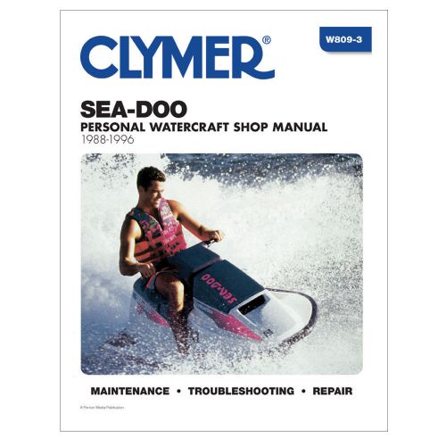Clymer sea-doo jet ski &amp; water vehicles (1988-1996) -w8093