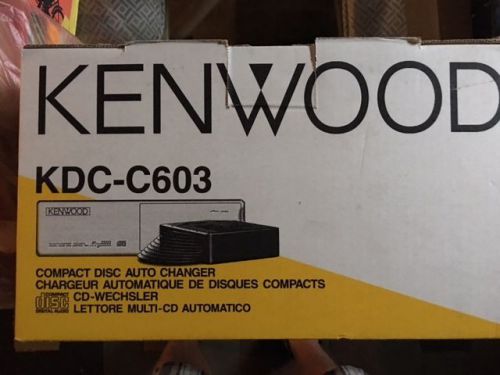 Kenwood compact disc auto changer kdc-c603