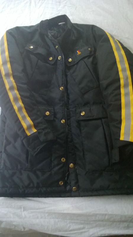 Vintage 80's malcolm smith gold medal nylon racing jacket