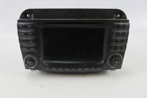 Mercedes w220 s500 s55 cl500 cl55 radio stereo navigation oem 2208205989