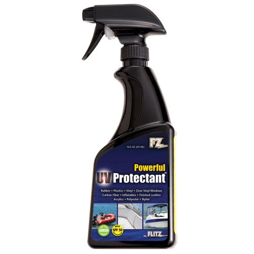 Flitz marine/rv uv protectant w/spf 50 - 16oz spray bottle -map 40106
