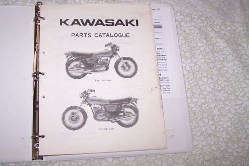 Kawasaki h1 parts catalog