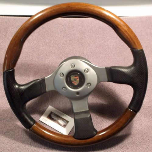 Porsche 944na 944 turbo momo wooden steering wheel with hub adapter