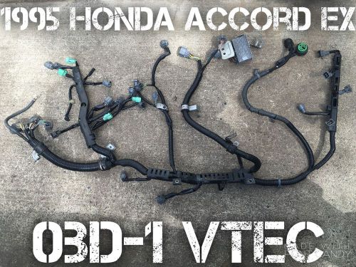 1995 honda accord ex vtec engine wire harness oem 0bd-1 f22 1994 94 95 h22 uncut