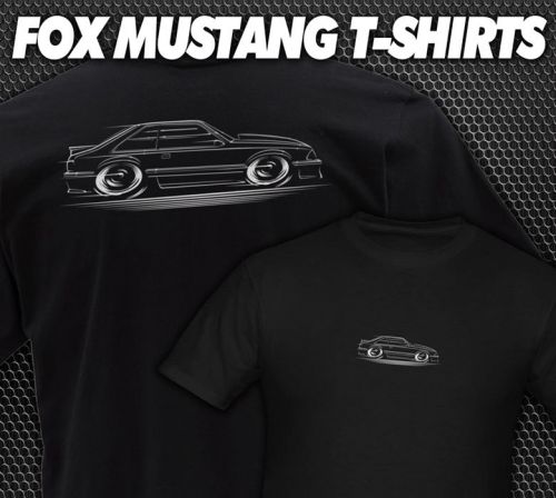 Mustang t-shirt ford fox body gt 4xl 1987 1988 1989 1990 1991 1992 1993