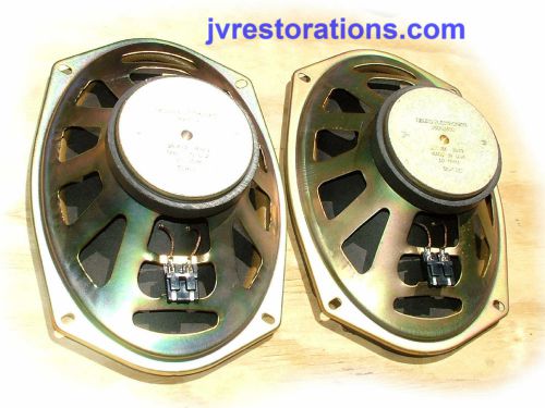 1970 71 72 73 74 camaro chevelle nova gto delco 10 ohm 6x9 gm speakers refurbish