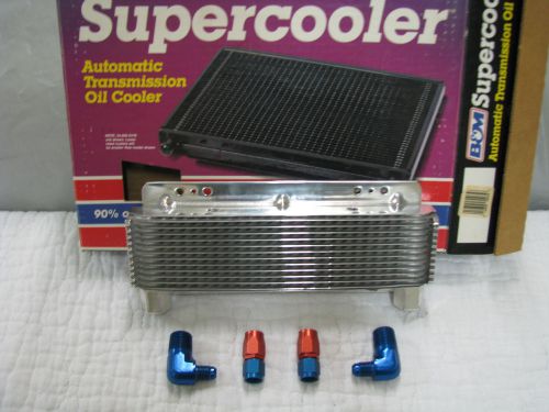 B&amp;m automotive 70265 fluid cooler streetrod polished supercooler