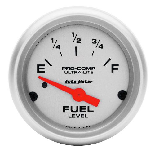 Autometer 4314 ultra-lite electric fuel level gauge