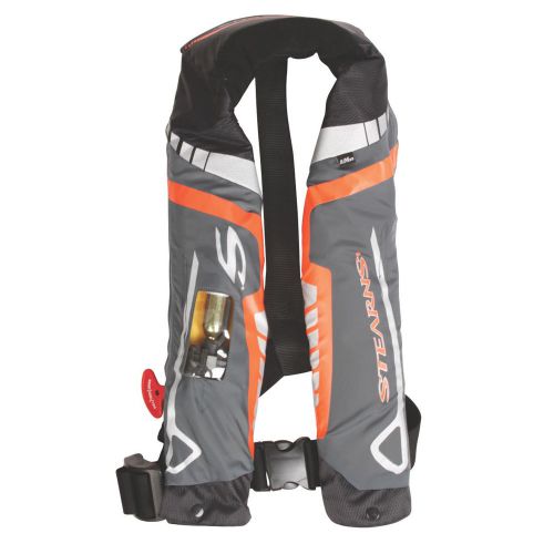 Stearns c-tek 33g a/m inflatable life vest orange/gray 3000004368