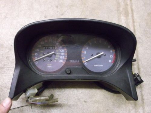 Used 1992 &amp; later yamaha xj600 seca ii instrument panel