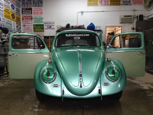 Volkswagen standard super beetle eyes headlight covers green eyes rukindcovers