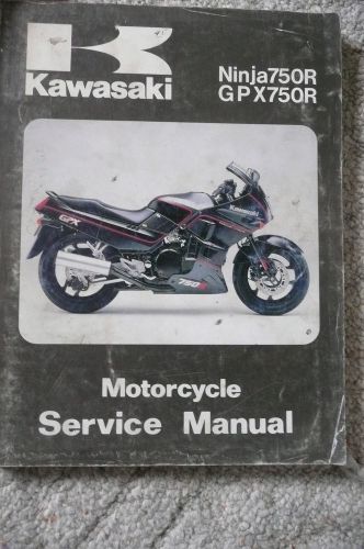 1987-1990 87 88 89 90 kawasaki ninja750r gpx750r shop service repair manual oem