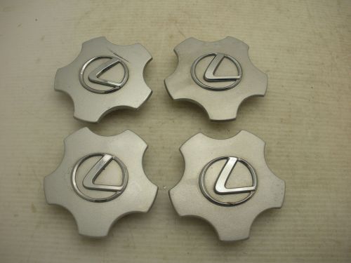 Set of 4 01-05 lexus is 300 220824632251 17&#034; 5 spoke wheel center caps hubcaps