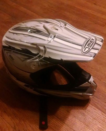 Gmax motocross or motorcycle helmet. youth size.  64y.