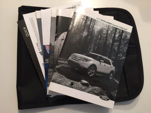 2013 ford explorer owners manual
