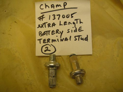 Champ #137005 extra length battery side terminal studs