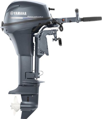 New 9.9 hp yamaha 4-stroke outboard motor 15&#034; shaft model no. f9.9smhb