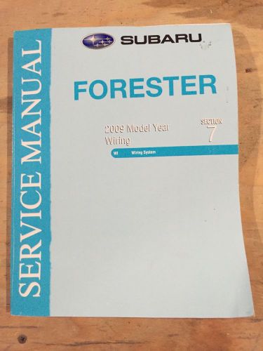 09 subaru forester wiring manual