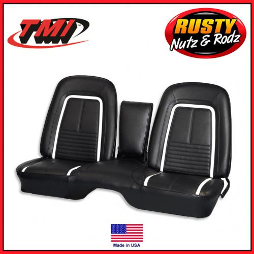 67 camaro front bench seat cover upholstery deluxe tmi usa