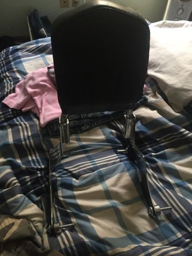 Detachable backrest sissy with hardware harley davidson sportster 94-03
