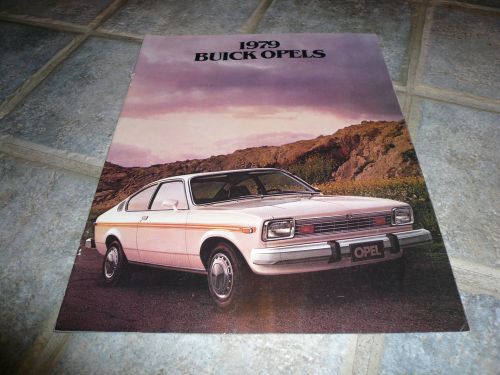 1979 buick opels sales brochure - vintage
