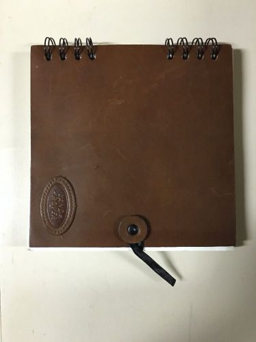 Land rover leather journal