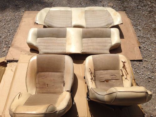 1971 1972 1973 1974-77 toyota celica seat rear top &amp; bottom back seats  ra22