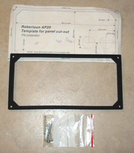 Robertson ap20 template for panel cut-out pn 22084883, rubber,new