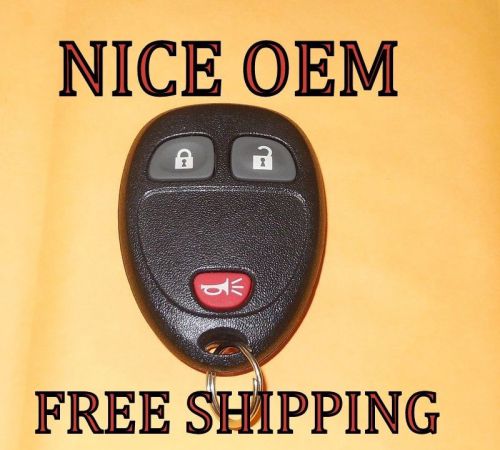 Oem gm gmc chevy silverado sierra 1500 2500 3500 keyless remote fob  ouc60221