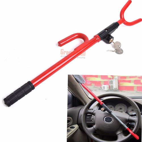 Universal car steering wheel lock anti theft security safety anti-theft escape