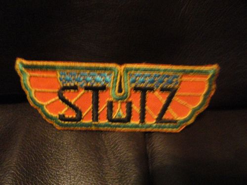 Stutz auto patch - nos - original - vintage - 5 1/4 x 1 3/4