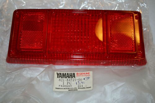 Nos yamaha snowmobile tail light lens gpx433 srx440 ex440 340 et250 gp sl sw sm
