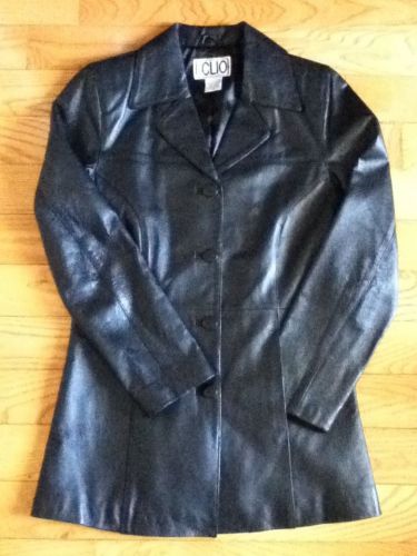 Womens leather jacket size 4