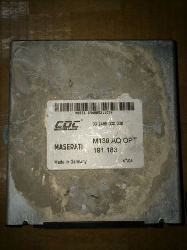 Sachs suspension control module maserati quattroporte m139 2005 05