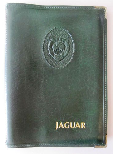 1986 - 96 jaguar xj xjs xj-s owners manual portfolio green