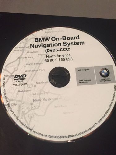 Bmw navigation nav dvd rom oem 65902165623 s0001-0075-909 2009.1 dvd 5