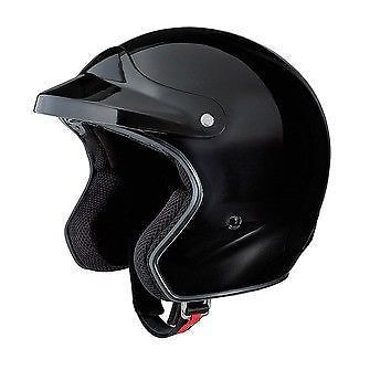 Can-am st-2 open face helmet - medium - black - 4478840690  new