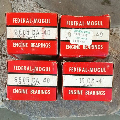 Vintage rod bearings flathead ford v8 &#039;39-&#039;48 hot rod 59a a-v8 9805 ca 40