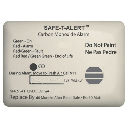 Safe-t-alert 62 series carbon monoxide alarm w/relay - 12v - 62-541-marine-rly