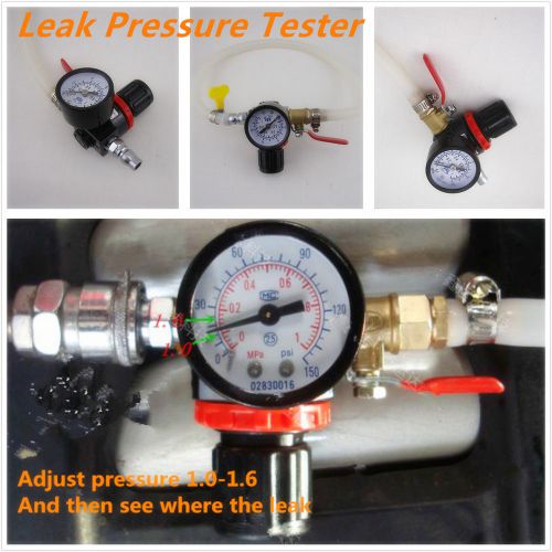 Car truck radiator leak pressure tester water cooling tank detector checker tool