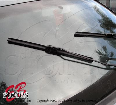 2pc bayonet pin arm windshield wiper blades 20" driver side & 20" passenger side