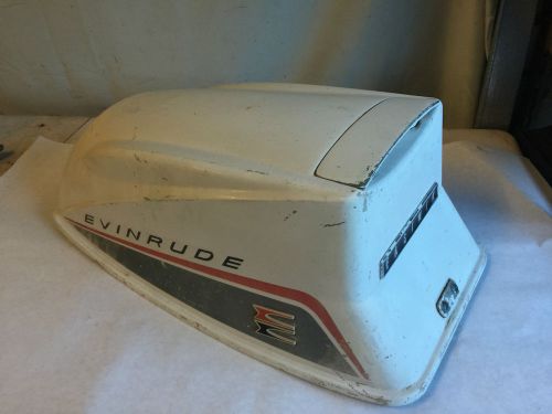 Evinrude 18 hp fastwin outboard boat motor cowling hood cover